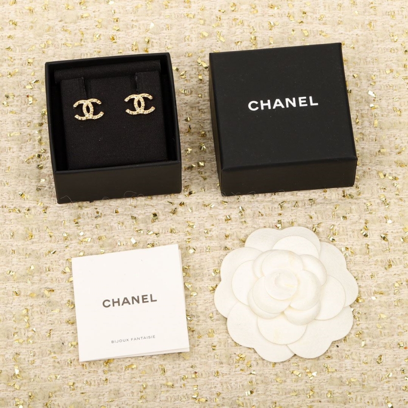 Ch*el earrings